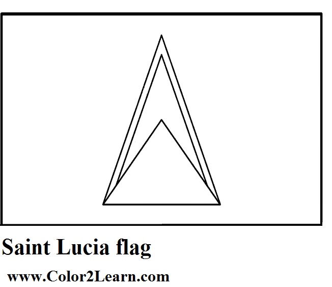Image #20035 - Coloriage drapeau gratuit