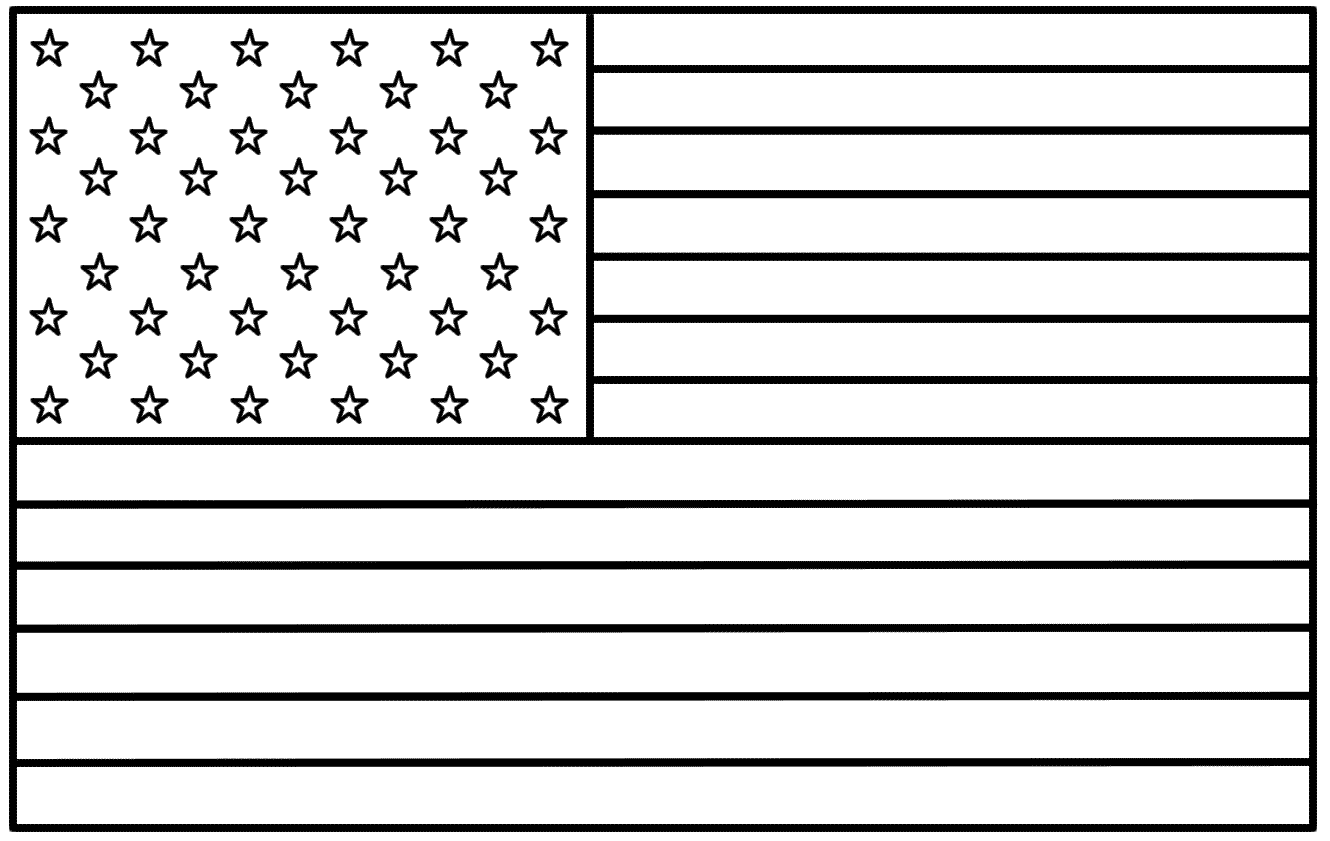 Image #20036 - Coloriage drapeau gratuit