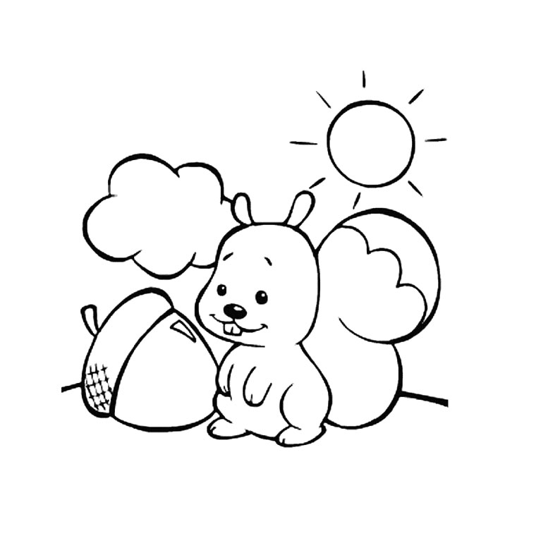 le coloriage ecureuil de corée pour imprimer le coloriage ecureuil