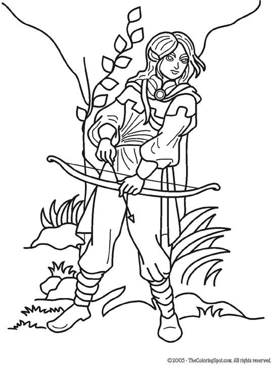 Dessin elfe à imprimer #24161 Image #24161 - Coloriage elfe gratuit