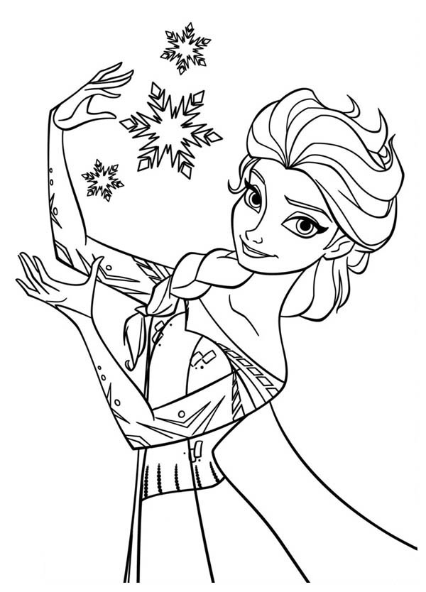 65 dessins de coloriage Elsa à imprimer sur LaGuerche.com  Page 3