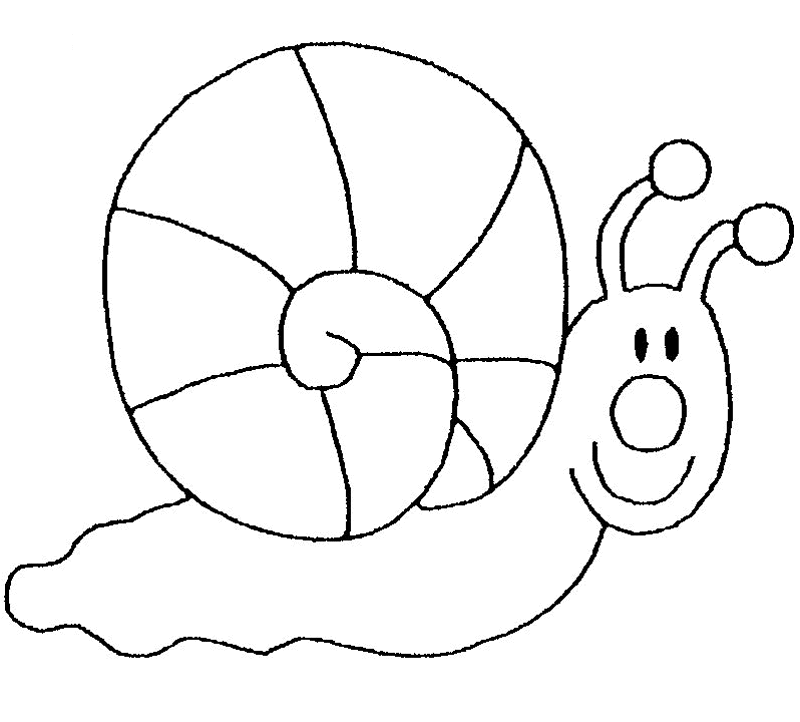 Dessin d'escargot #21 - Cliquez pour imprimer   des dessins de escargot à colorier