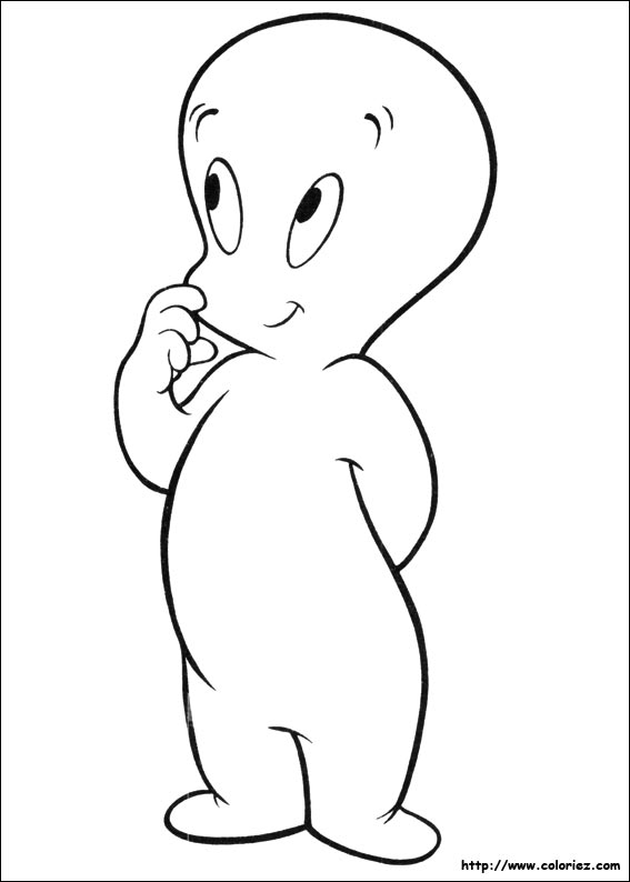 Dessin #14949 - coloriage de fantôme gratuit