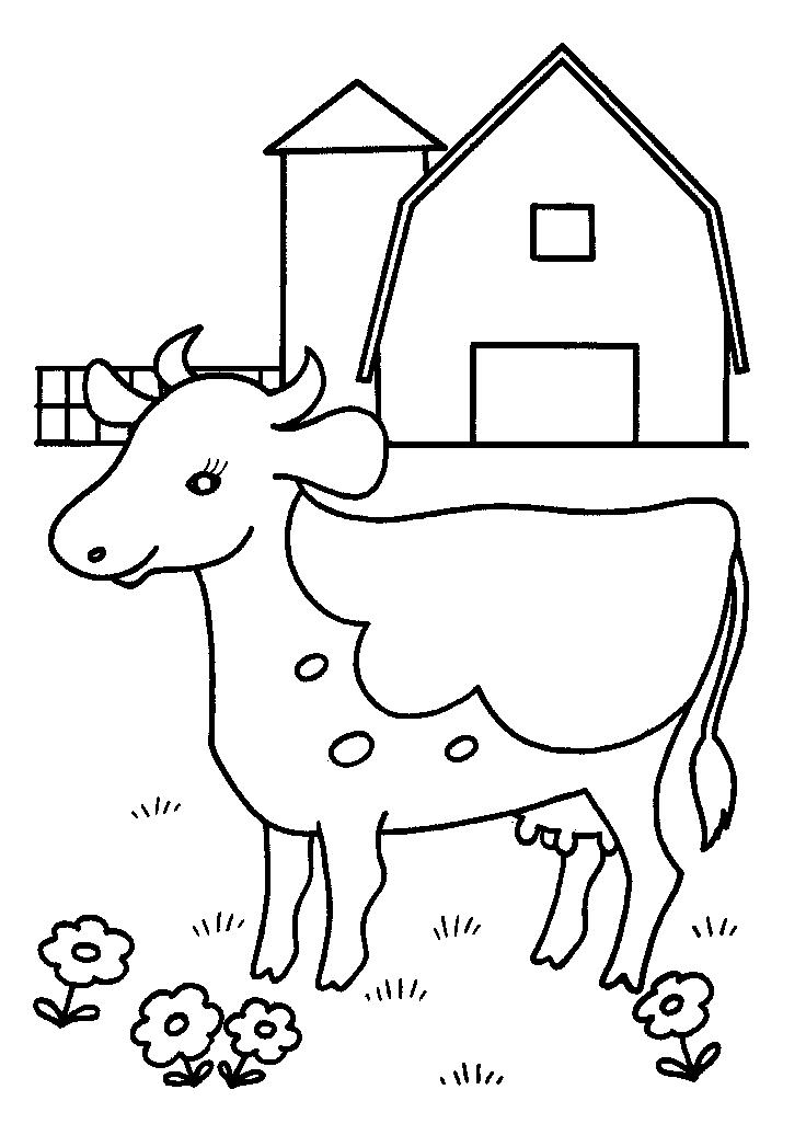 Dessin #14483 - dessin de fermier a imprimer
