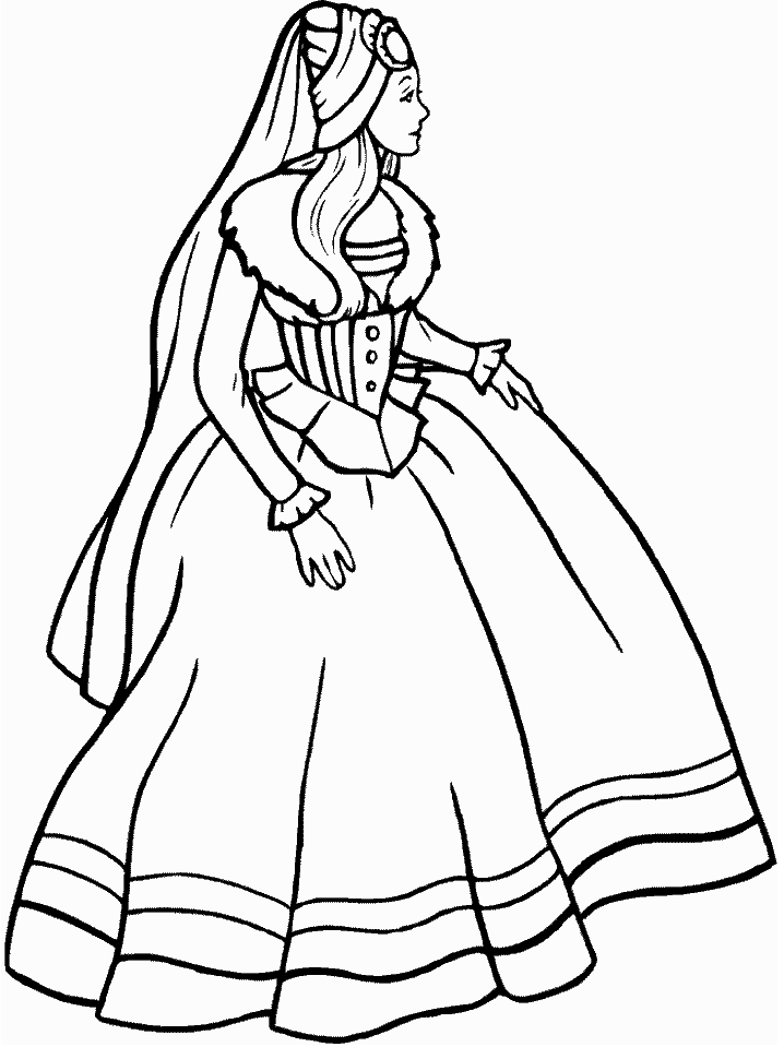 Dessin fille à imprimer #20487 Image #20487 - Coloriage fille gratuit