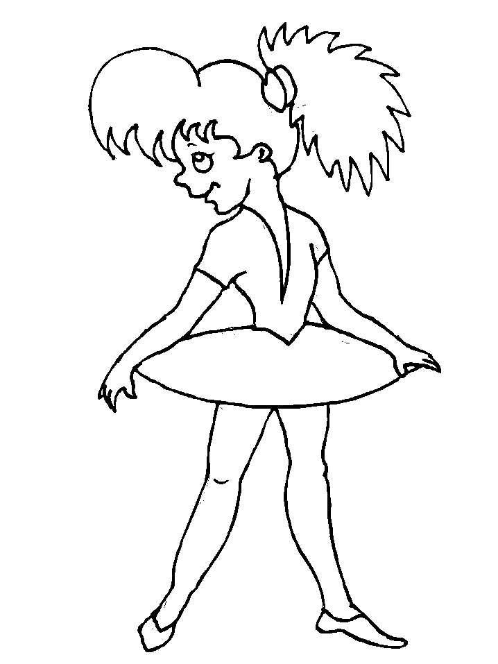 Dessin fille à imprimer #20498 Image #20498 - Coloriage fille gratuit