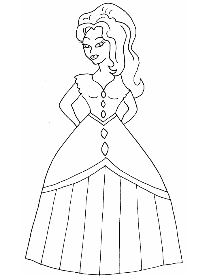 Dessin fille à imprimer #20519 Image #20519 - Coloriage fille gratuit