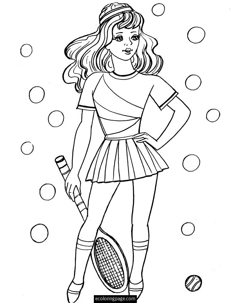 Dessin fille à imprimer #20542 Image #20542 - Coloriage fille gratuit