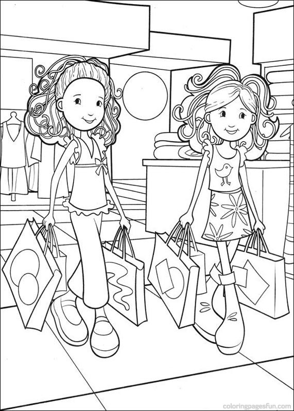 Dessin fille à imprimer #20558 Image #20558 - Coloriage fille gratuit
