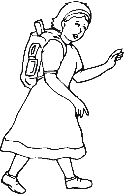 Dessin fille à imprimer #20576 Image #20576 - Coloriage fille gratuit