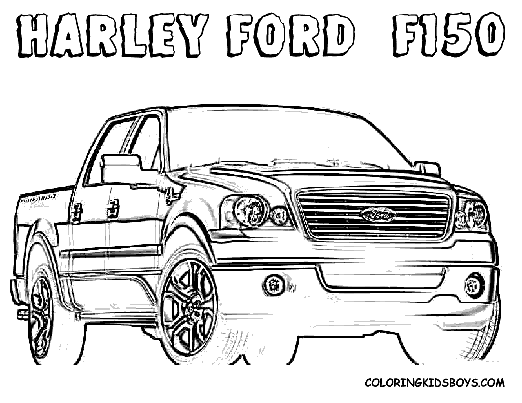 Dessin #16247 - coloriage de Ford à imprimer