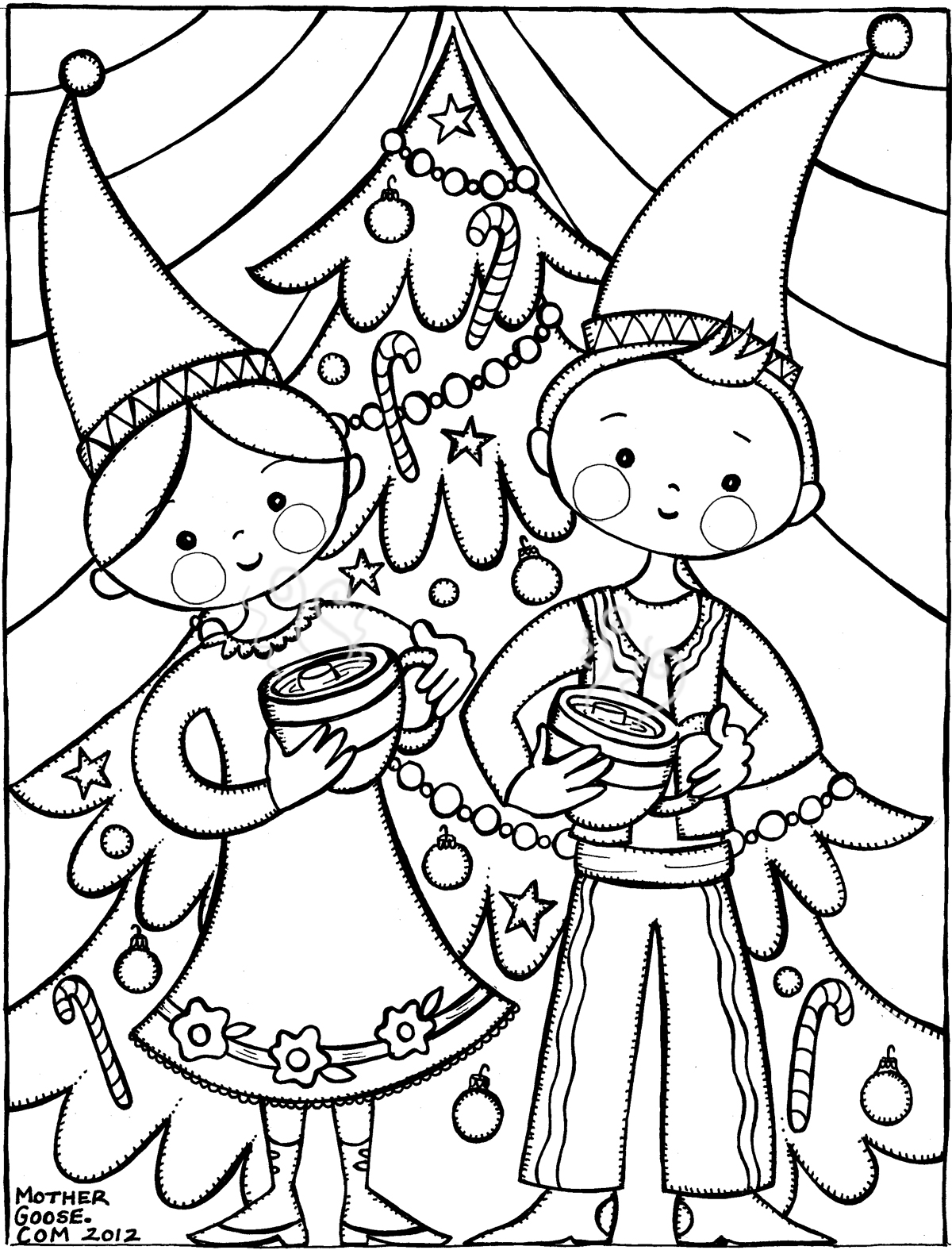 91 dessins de coloriage gnomes à imprimer sur LaGuerche.com  Page 2