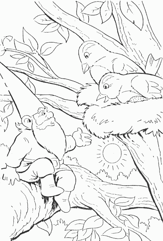 Image #24649 - Coloriage gnomes gratuit