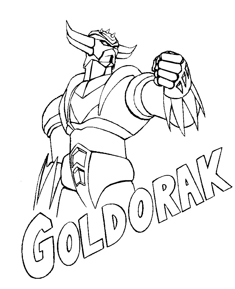 coloriage goldorak 