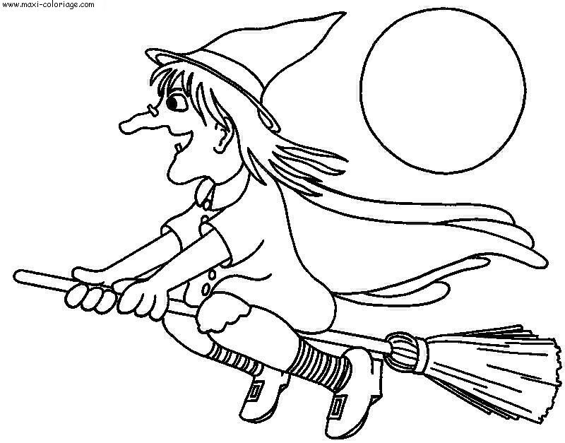 Coloriage halloween à imprimer #10446  Dessin #10446 - Dessin gratuit halloween a colorier
