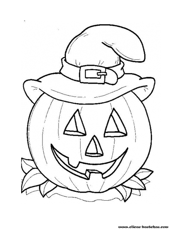 Dessin Halloween Facile A Imprimer Gratuit Sélection de dessins de coloriage halloween à imprimer sur LaGuerche