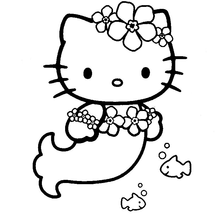 Coloriage hello kitty gratuit - dessin a imprimer #18