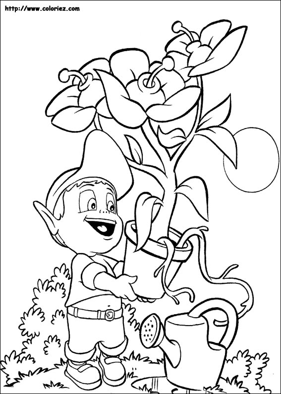 Dessin #15168 - Un beau dessin de jardinier a imprimer pour les enfants