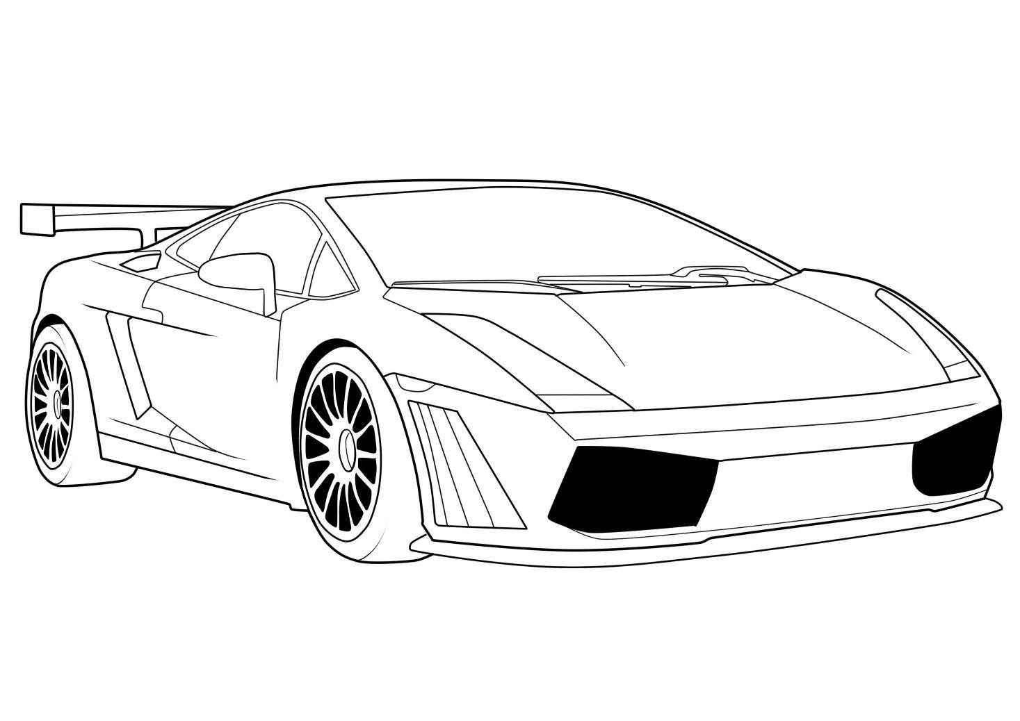 Dessin #16394 - dessin de Lamborghini