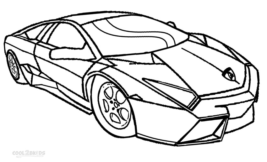 Dessin #16396 - Dessin de Lamborghini