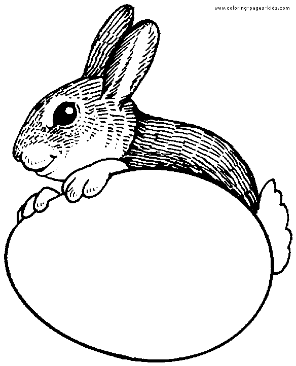 Coloriage de lapin gratuit à imprimer et colorier