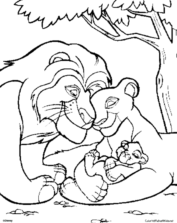 Sélection de dessins de coloriage le roi lion à imprimer sur LaGuerche