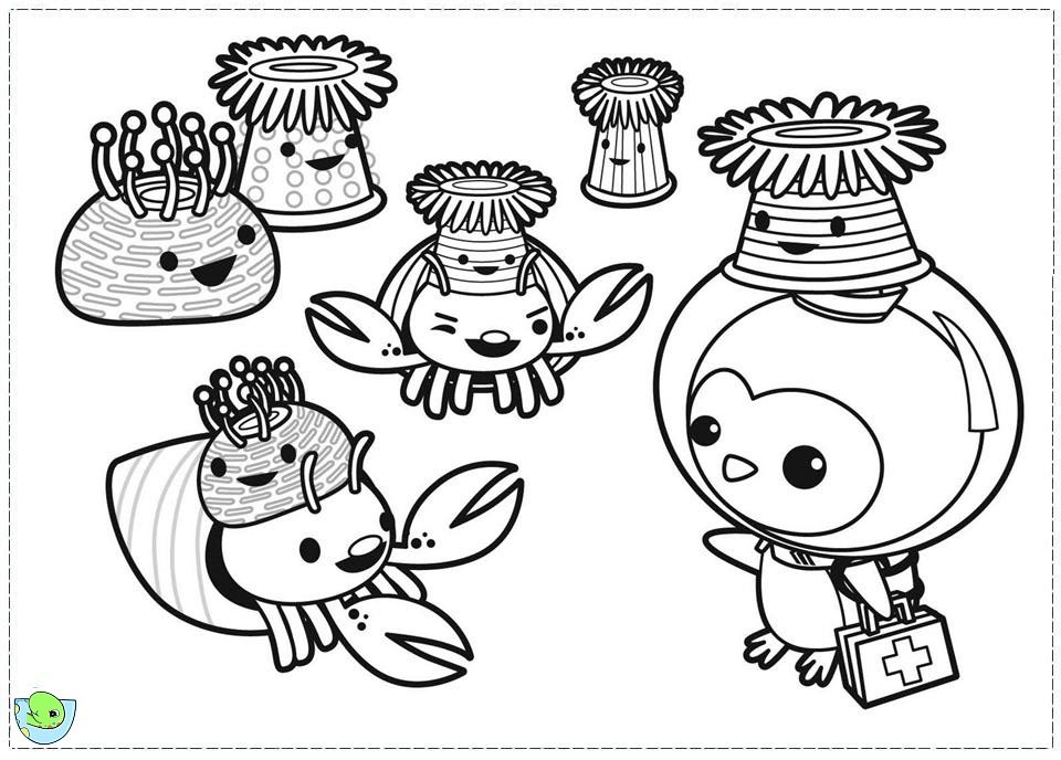 52 dessins de coloriage octonauts à imprimer sur LaGuerche.com  Page 5