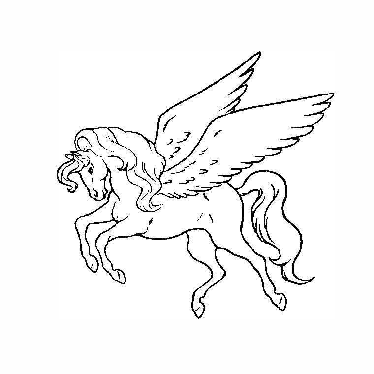 Pegacorn Coloring Pages Coloring Pages