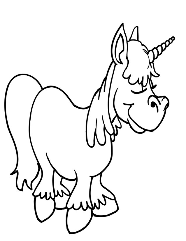 Dessin licorne à imprimer #21102 Image #21102 - Coloriage licorne gratuit