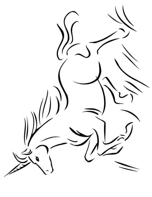 Dessin licorne à imprimer #21113 Image #21113 - Coloriage licorne gratuit