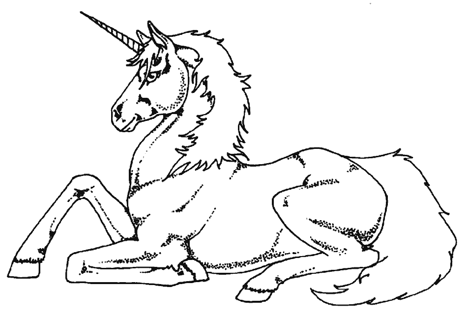 Dessin licorne à imprimer #21127 Image #21127 - Coloriage licorne gratuit