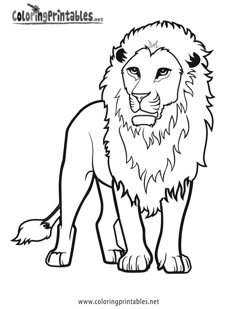108 dessins de coloriage lion à imprimer sur LaGuerche.com  Page 1
