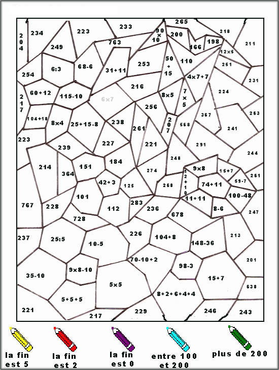 Dessin magique à imprimer #21188 Image #21188 - Coloriage magique gratuit
