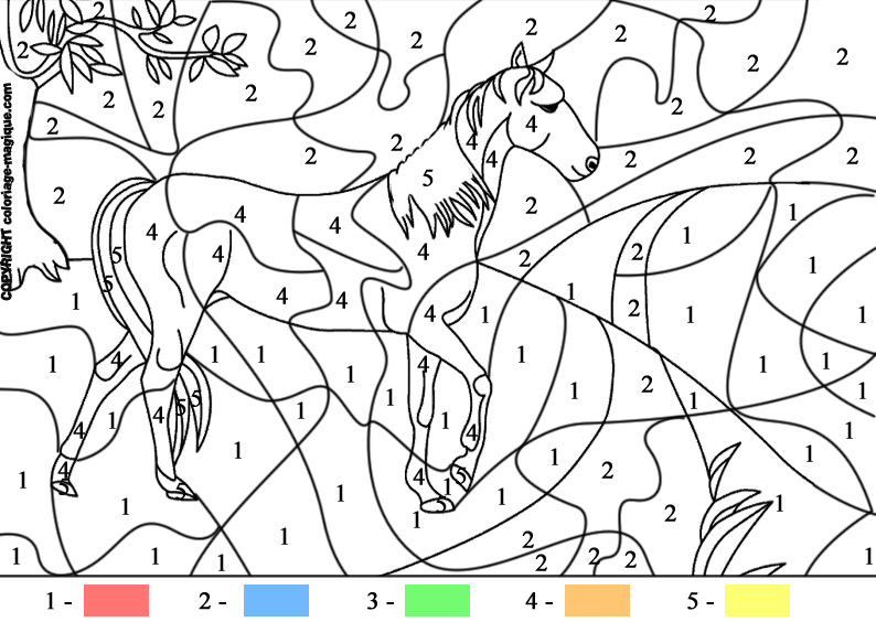 Image #21196 - Coloriage magique gratuit