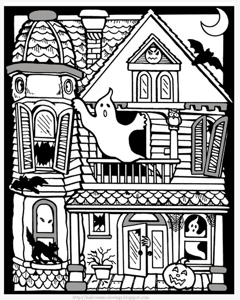 87 dessins de coloriage maison à imprimer sur LaGuerche.com  Page 5