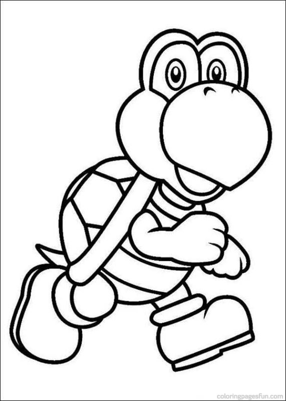 Coloriage mario bros gratuit - dessin a imprimer #21