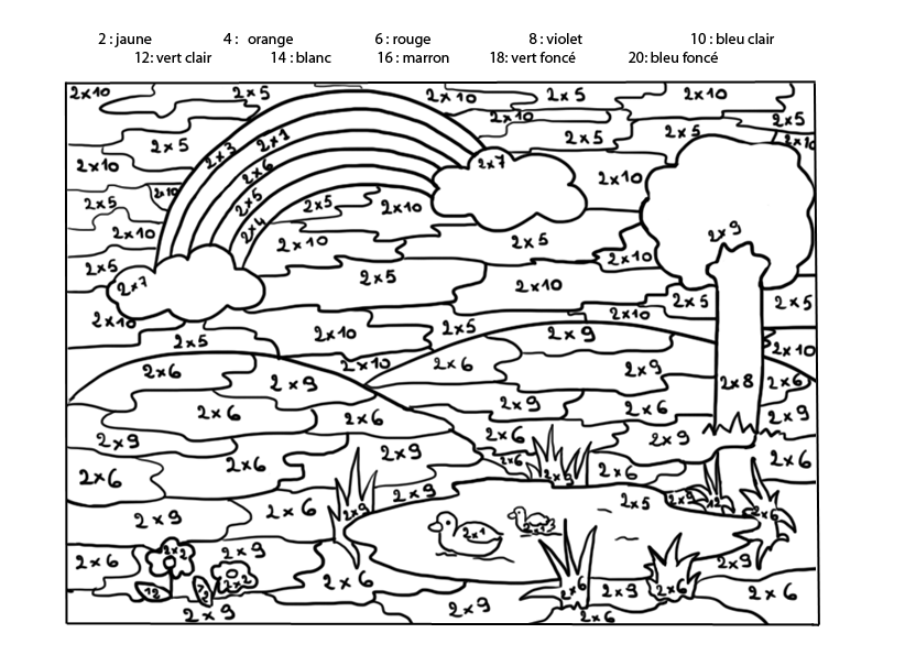 Dessin mathématique à imprimer #21696 Image #21696 - Coloriage mathématique gratuit