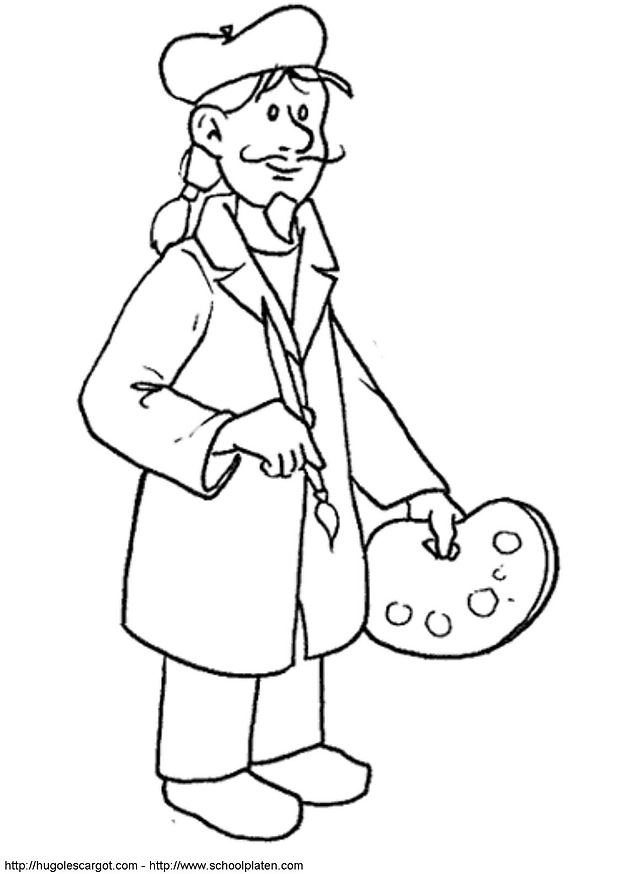 Dessin métiers à imprimer #21752 Image #21752 - Coloriage métiers gratuit