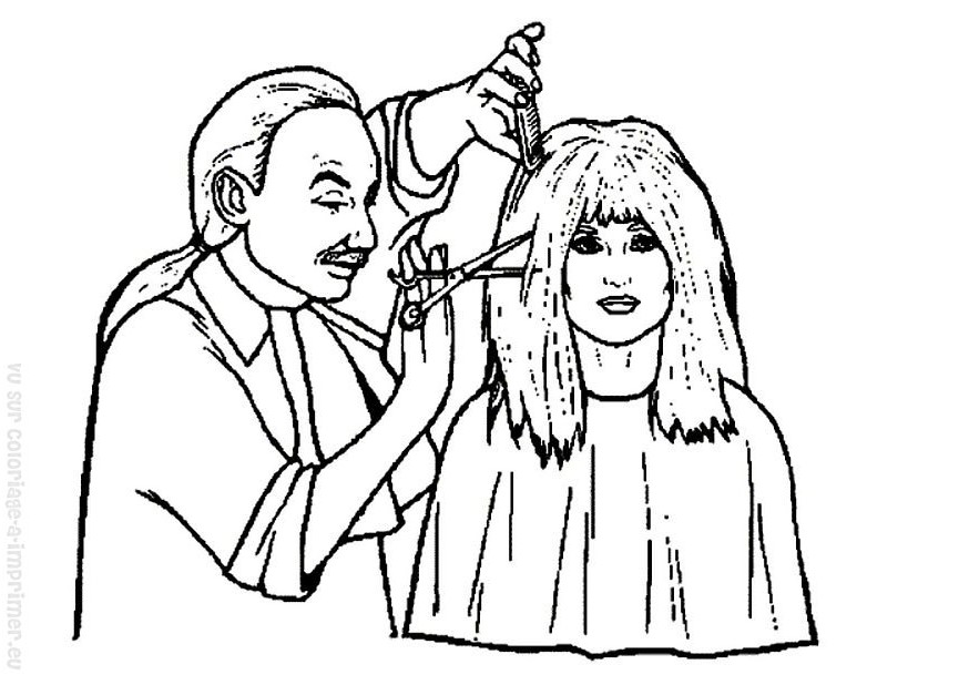 Dessin métiers à imprimer #21762 Image #21762 - Coloriage métiers gratuit