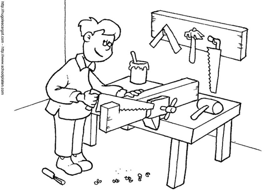 Dessin métiers à imprimer #21771 Image #21771 - Coloriage métiers gratuit