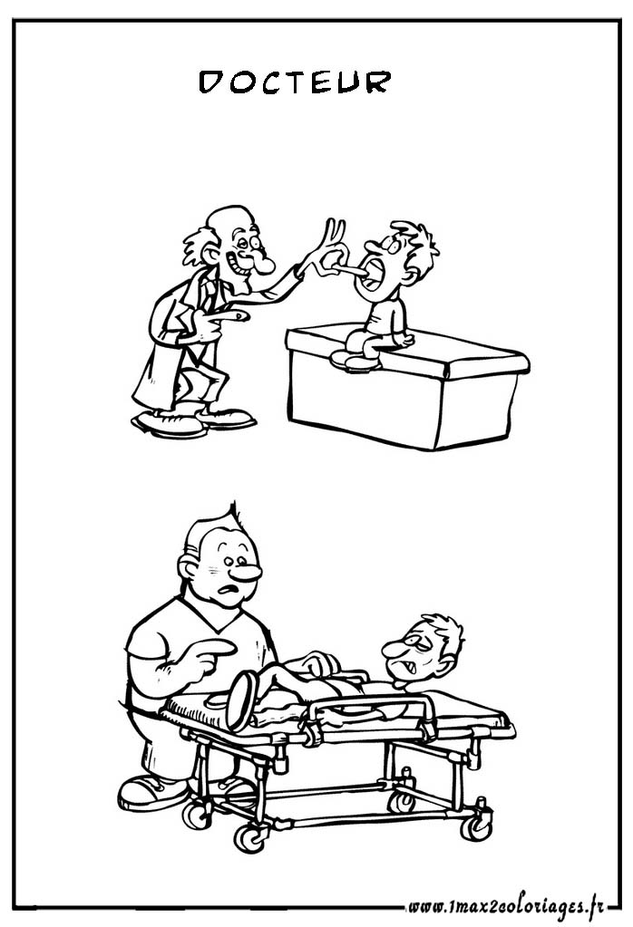 Dessin métiers à imprimer #21795 Image #21795 - Coloriage métiers gratuit