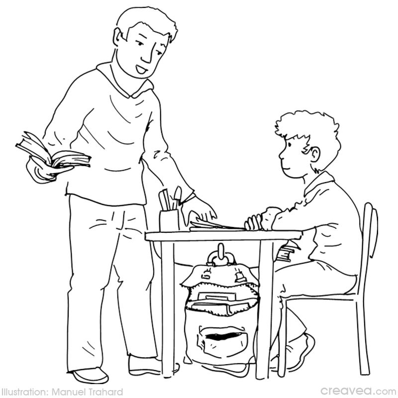 Dessin métiers à imprimer #21814 Image #21814 - Coloriage métiers gratuit