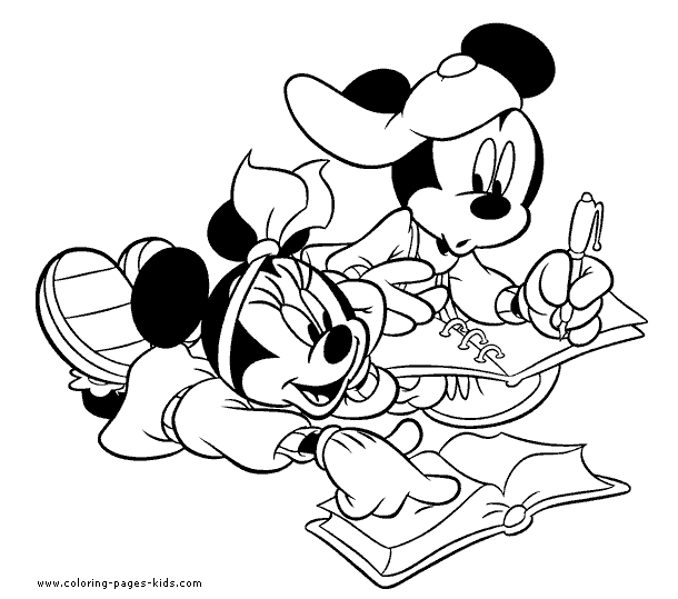 Dessin #11897 - Image de mickey mouse a dessiner