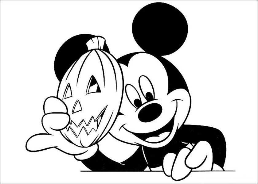Dessin #11903 - jeux de coloriage mickey mouse