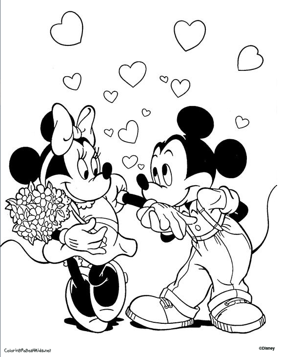 Dessin #11871 - Coloriage mickey mouse