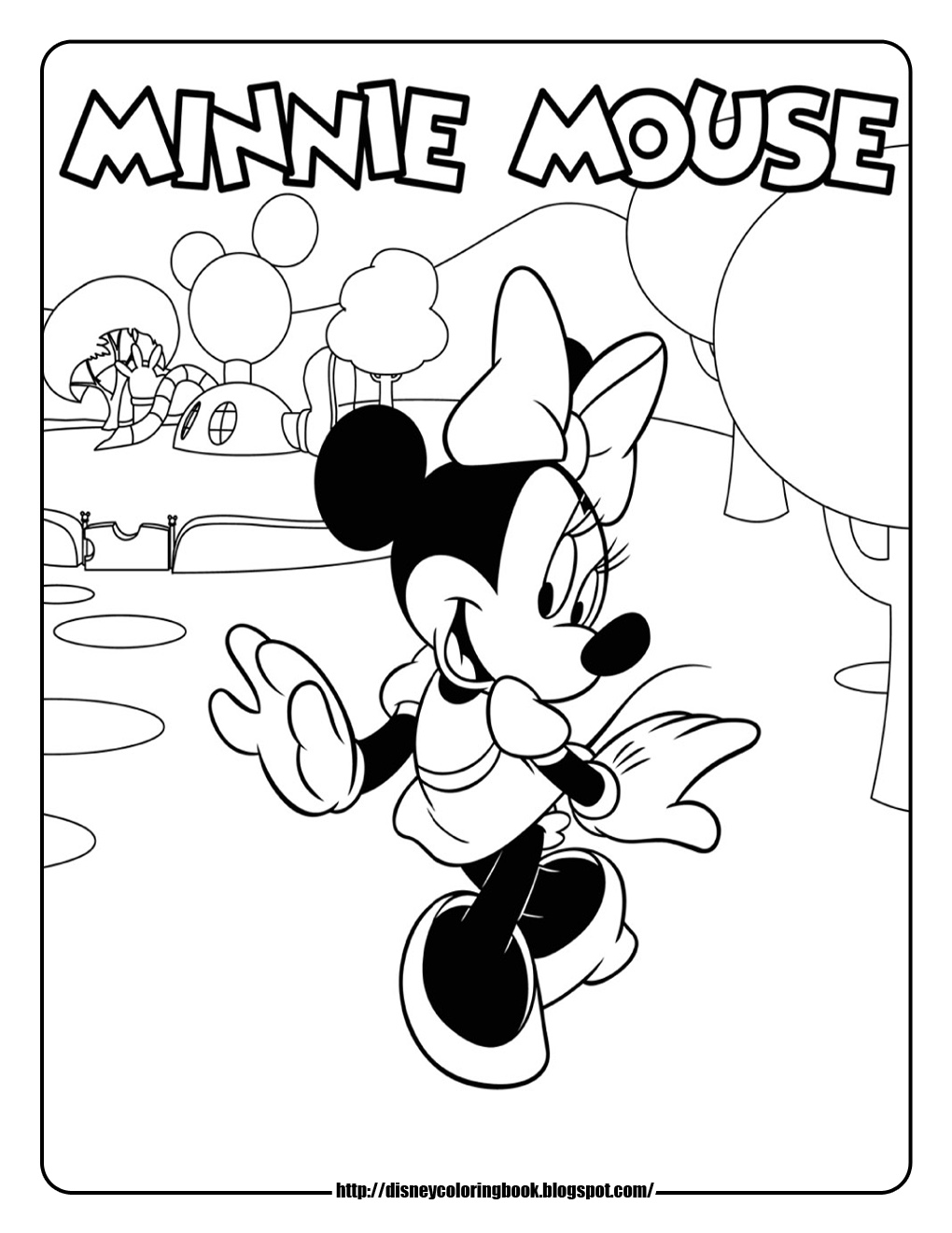 Dessin #11867 - une belle image de mickey mouse à imprimer