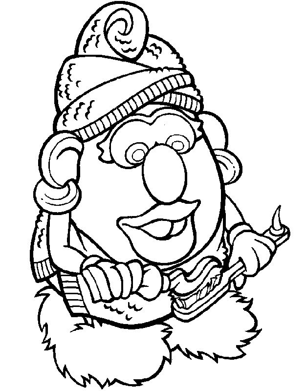 Dessin monsieur patate à imprimer #25559 Image #25559 - Coloriage monsieur patate gratuit