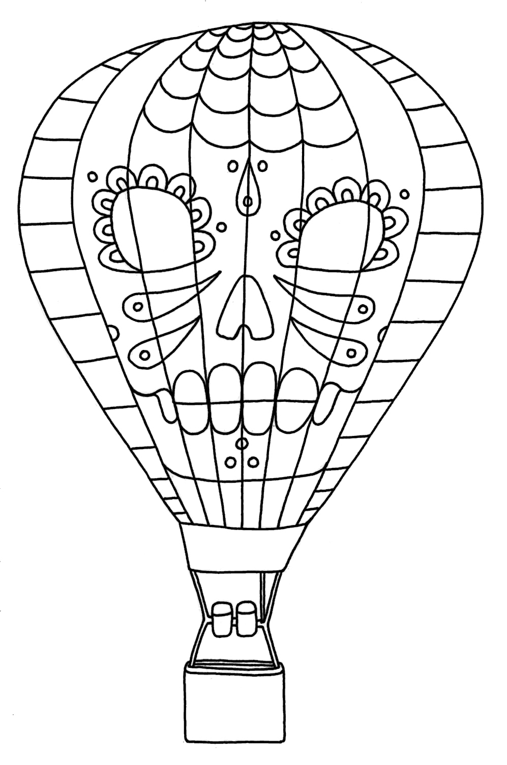 37 dessins de coloriage montgolfière à imprimer sur LaGuerche.com  Page 4