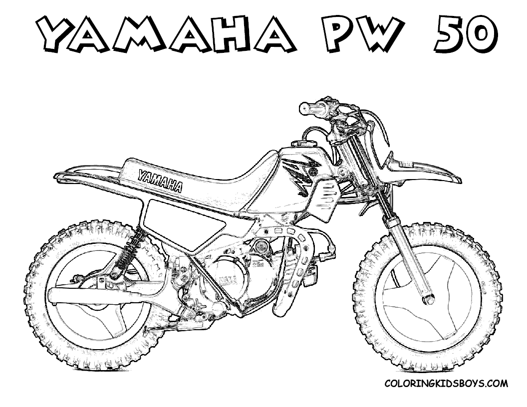 Dessin #16561 - dessin de motocross gratuit