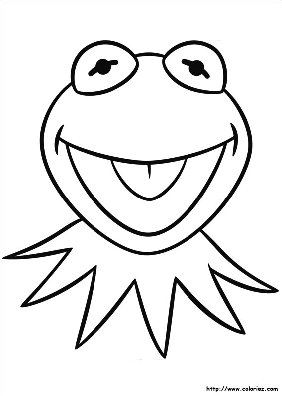 Coloriage muppets gratuit - dessin a imprimer #138